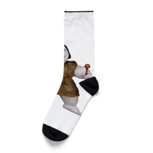 御所人形（大） Socks