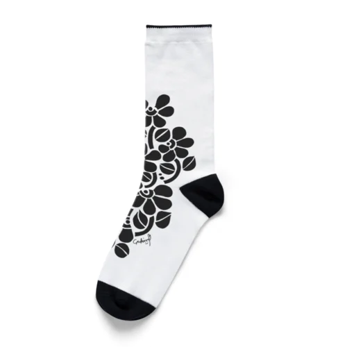 Flowers (BK) Socks