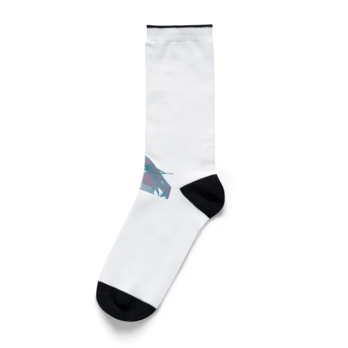 kiss me retro Socks