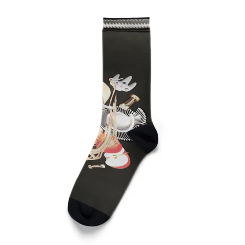 イカにも（design:zowa） Socks