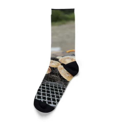 持ち歩き用ホタテのバター焼き Socks