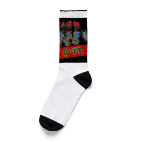 caution「parallelworld」ー立入禁止　■ Socks