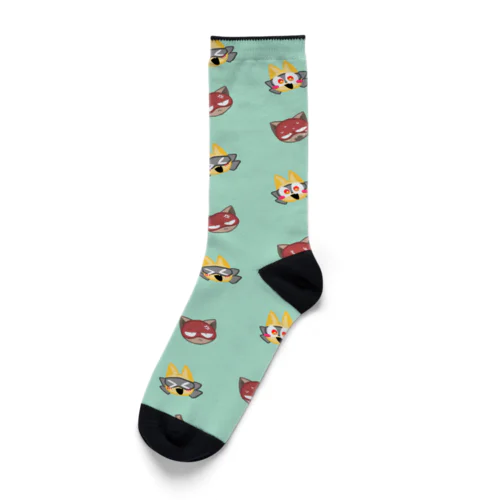 ヒーローくんとヴィランくん　にこにこ！ Socks