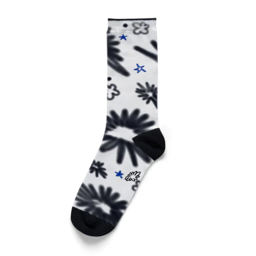 Uni Flower Socks