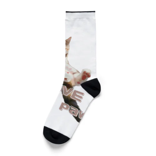 猫の肉球が大好き Socks