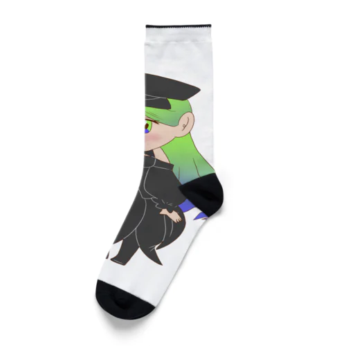 悪之秘密結社　護持・蔓花 Socks