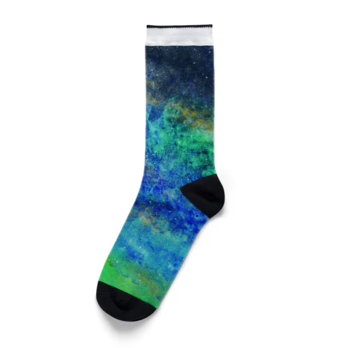 真夜中の星空 Socks