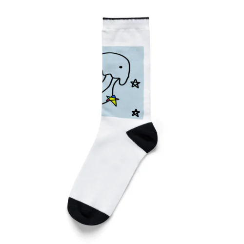 天の川のクラゲ Socks