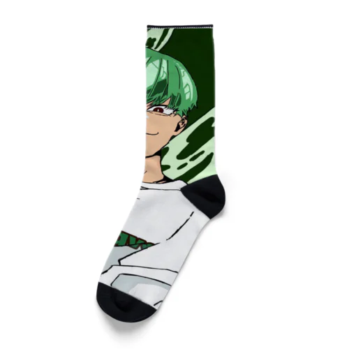 お茶っ葉と一緒 Socks