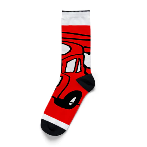 消防車 Socks