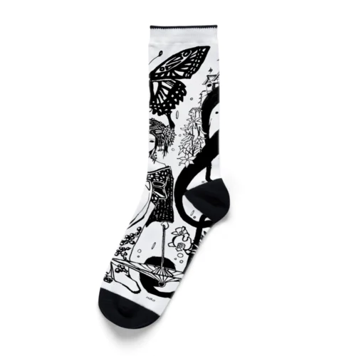 アゲハ Socks