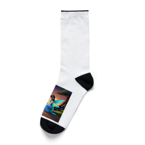 星空の下で輝く妖精 Socks