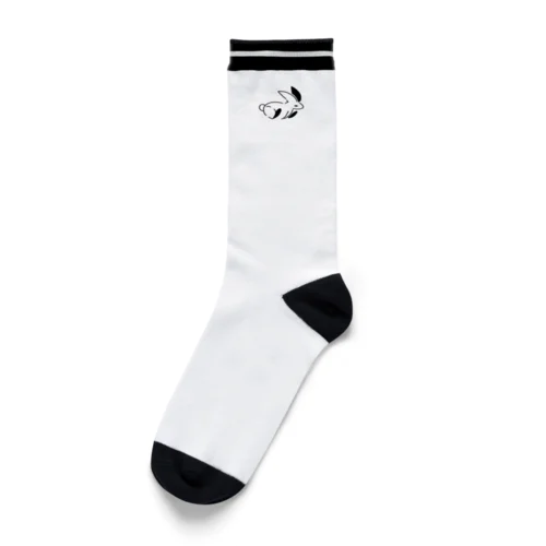 白兎シンプル Socks