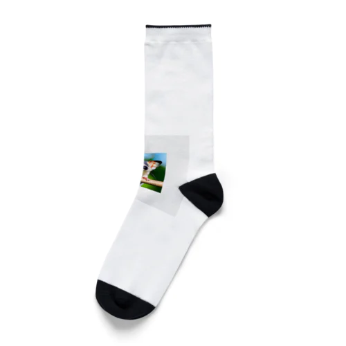 かわいいフクロモモンガ Socks