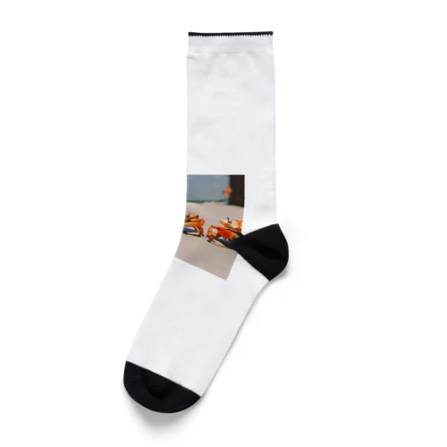 可愛いカニグッズ Socks