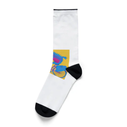 お買い物ワニ君 Socks