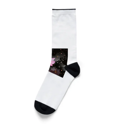 バラの世界 Socks