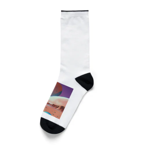 Mars Explorer Socks