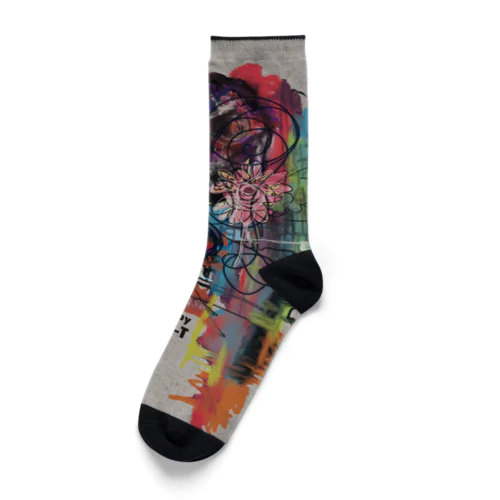 バスキアをリスペクトしてやまない Socks