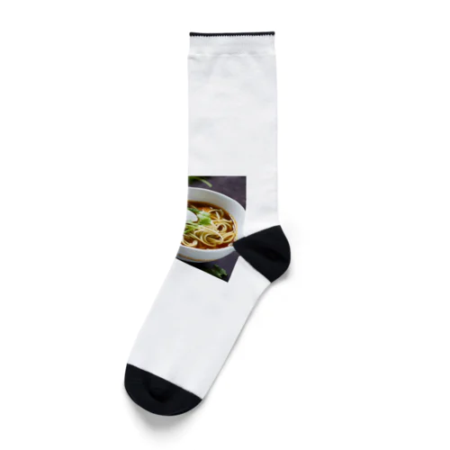 ラーメン好きにはたまらんね Socks