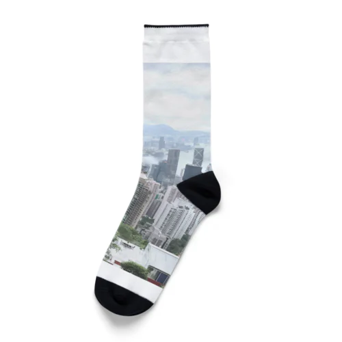 At  Victoria Peak Socks