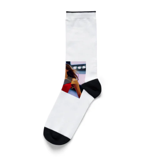 ランウェイ美女 Socks