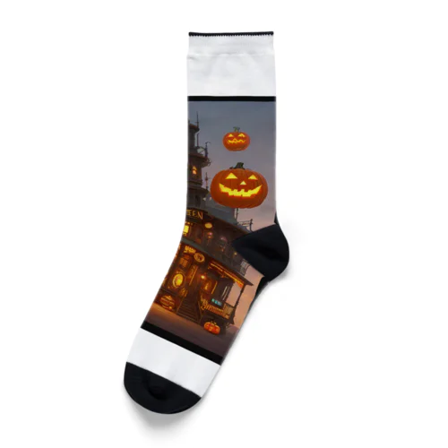 ハロウィン洋館 Socks