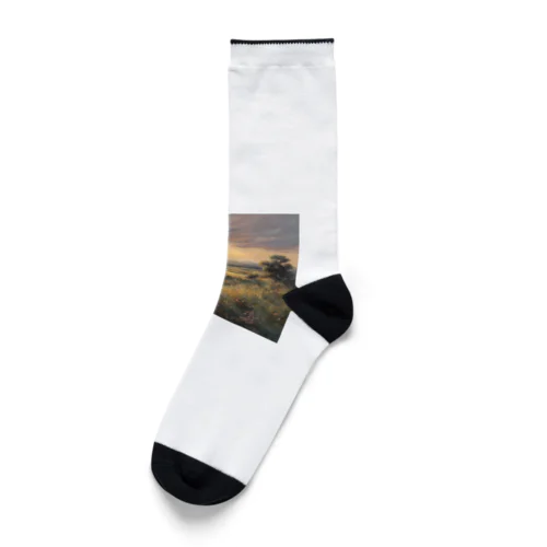 朝の太陽グッズ Socks