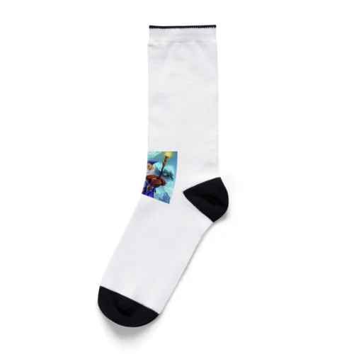 魔法使いの猫 Socks