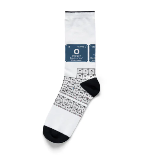 元素記号の虜 Socks