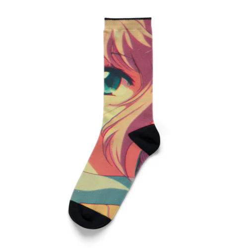 「OVA 地球最後の冬休み」| 90s J-Anime "OVA The Last Winter Vacation on Earth" Socks