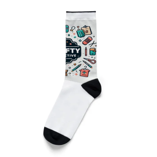 The Crafty Collective のロゴマーク Socks
