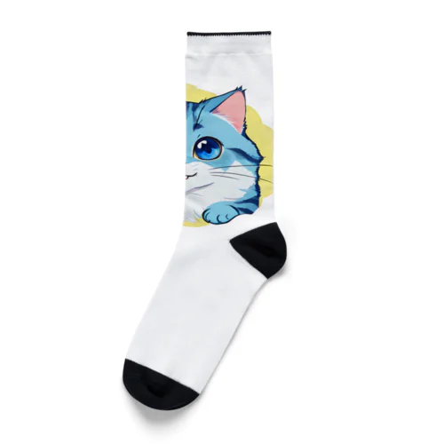 ねこのふわふわ Socks