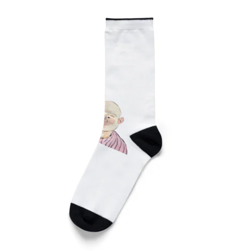 うすら笑いハゲ Socks