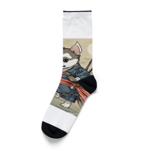 浮世絵犬侍！犬だからってナメてると痛い目にあうぜ～ Socks