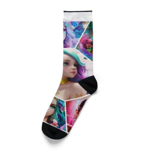  mermaid paradise  Socks