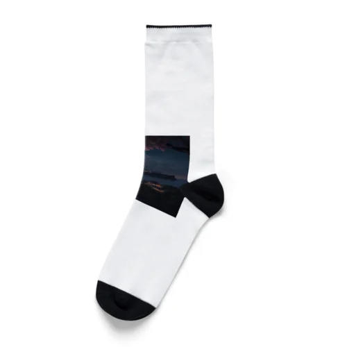 綺麗な夜空のグッズ Socks