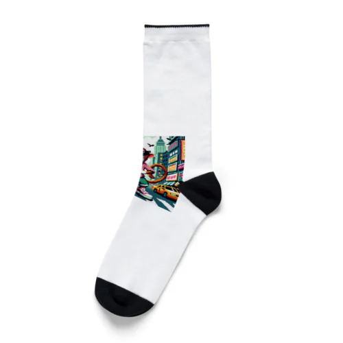 バッドアスファンキーモンキー Socks