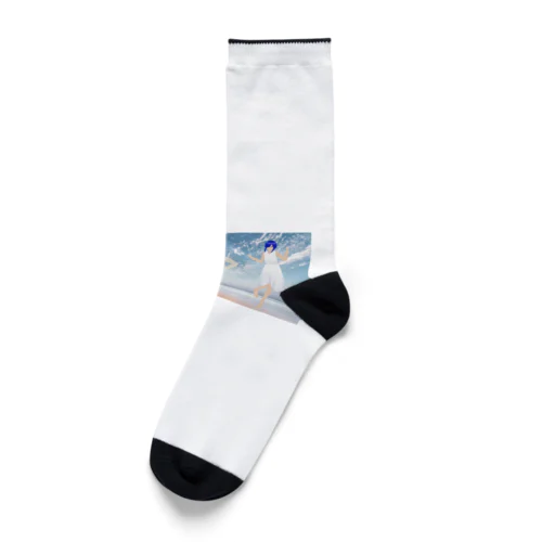 三人娘のグッズ Socks