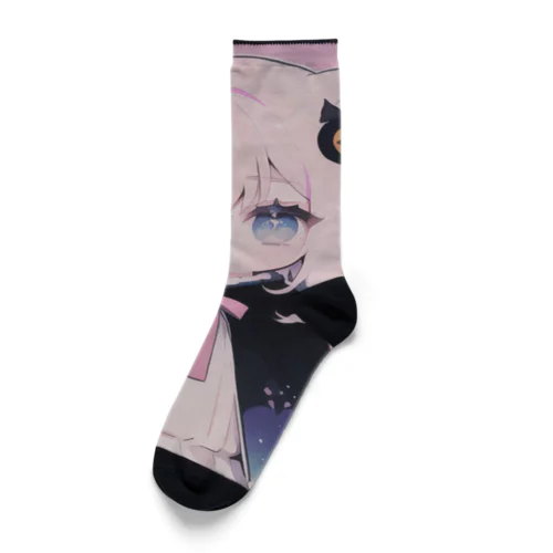 ハロウィン　女の子 Socks