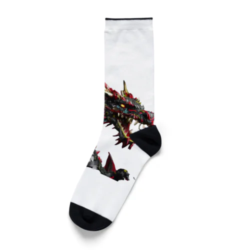 ブラックドラゴン Socks