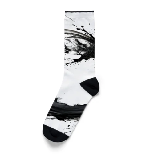 禅 - 黒 Socks