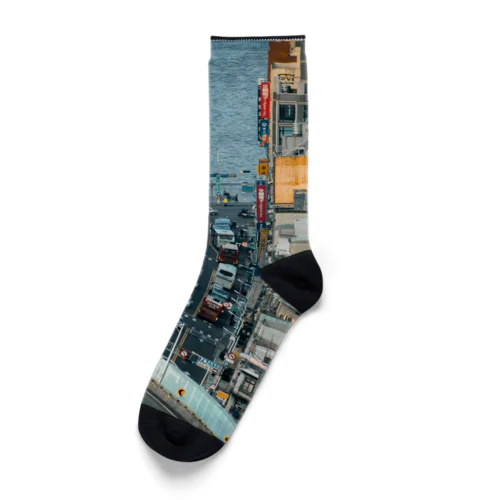 台湾の都市風景 Socks