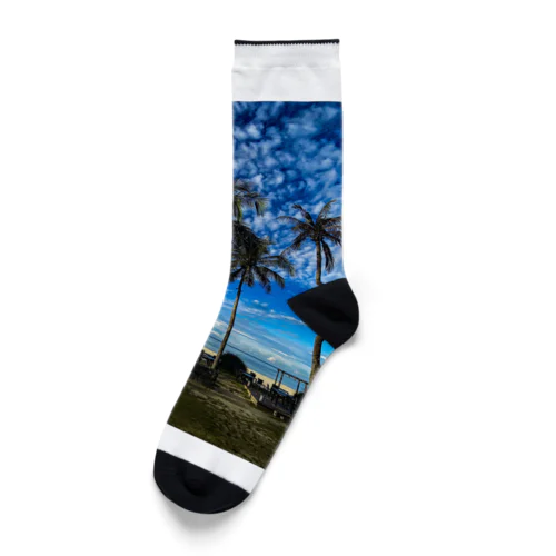 ランカウイ島のビーチ Socks