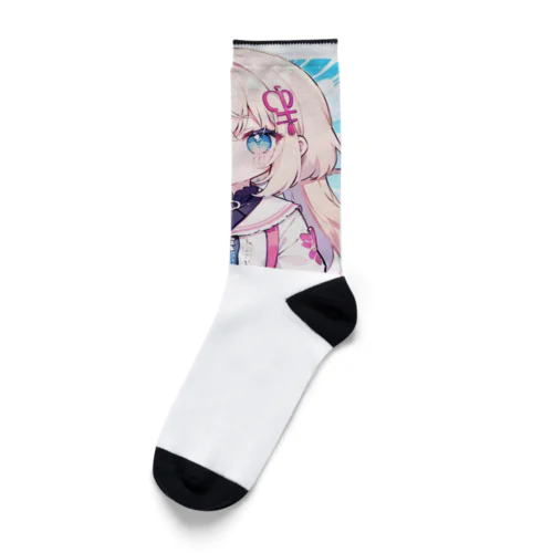 ピンクの可愛いさが売りです🎵 Socks