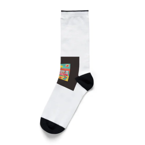 ５０ｓロック Socks