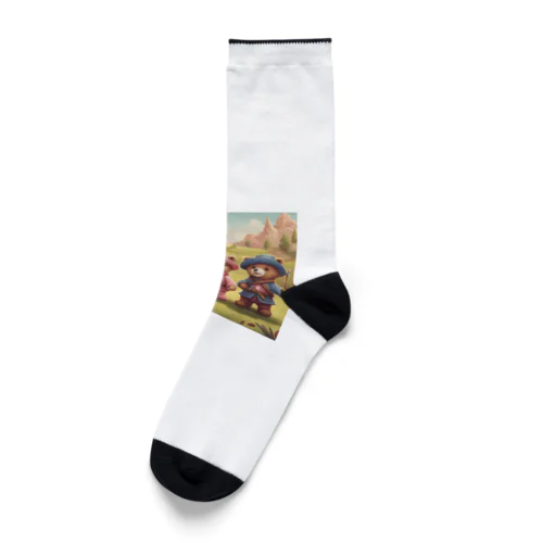 三銃士クマさん Socks