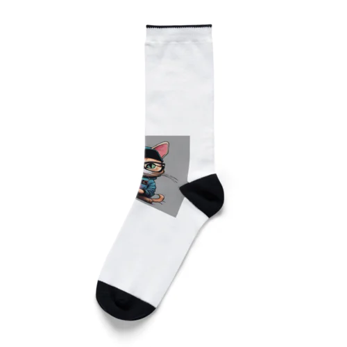 ヒップホップ猫 Socks