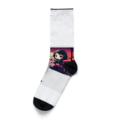 忍者　くのいち Socks