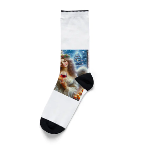 呑天使のクリスマス Socks